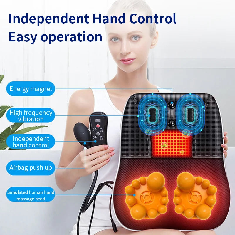 Remote Control Air Pressure Massage Pillow