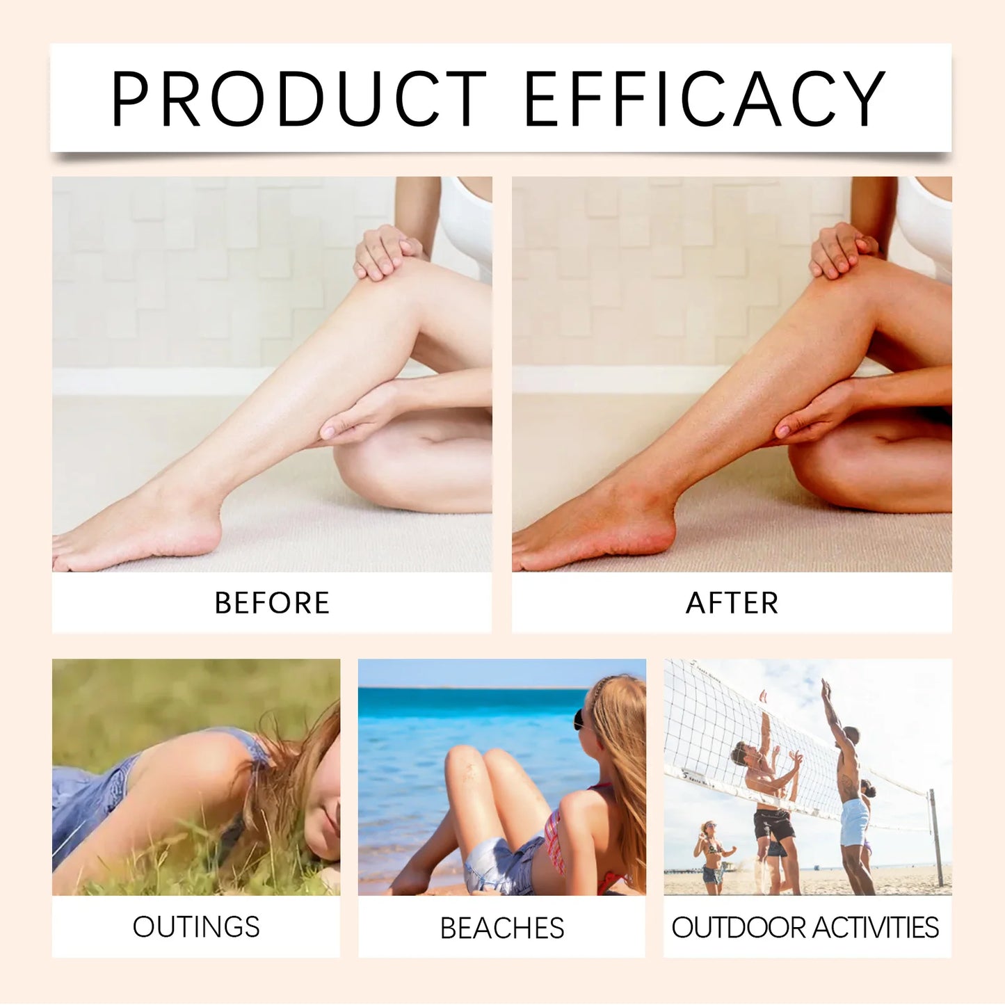 Body Self Tanning Mousse Tan Bronze
