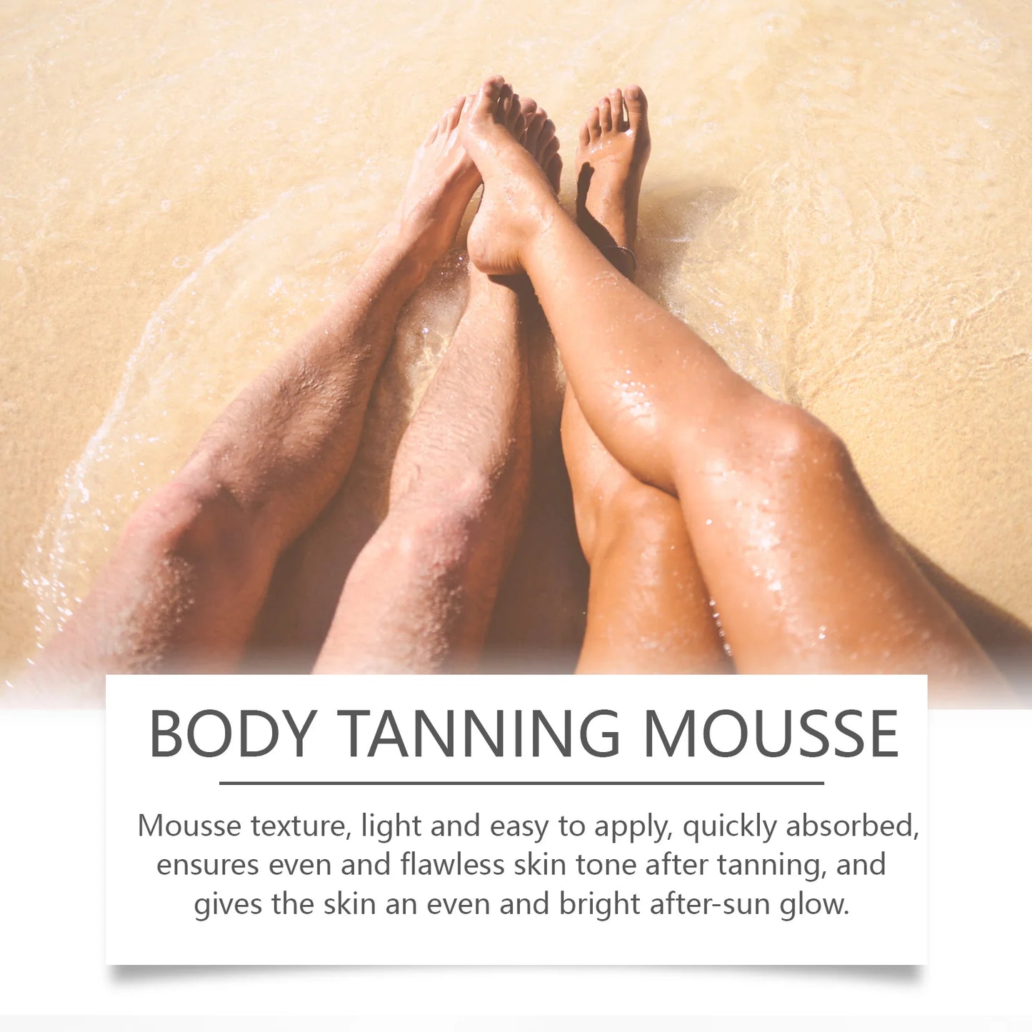 Body Self Tanning Mousse Tan Bronze