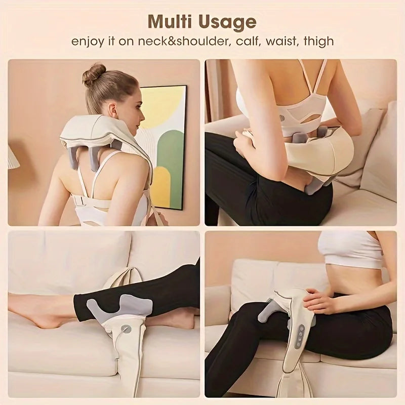Press Kneading Neck Massage Shawl