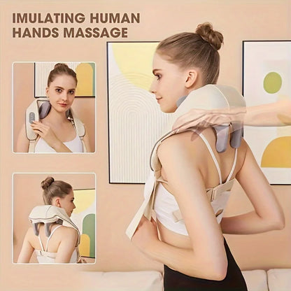 Press Kneading Neck Massage Shawl
