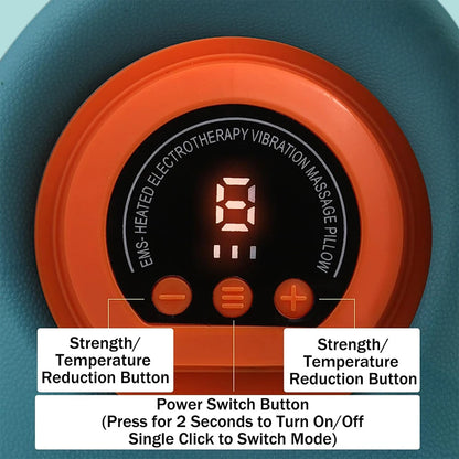 Electric Cervical Neck Stretcher Massage Pillow