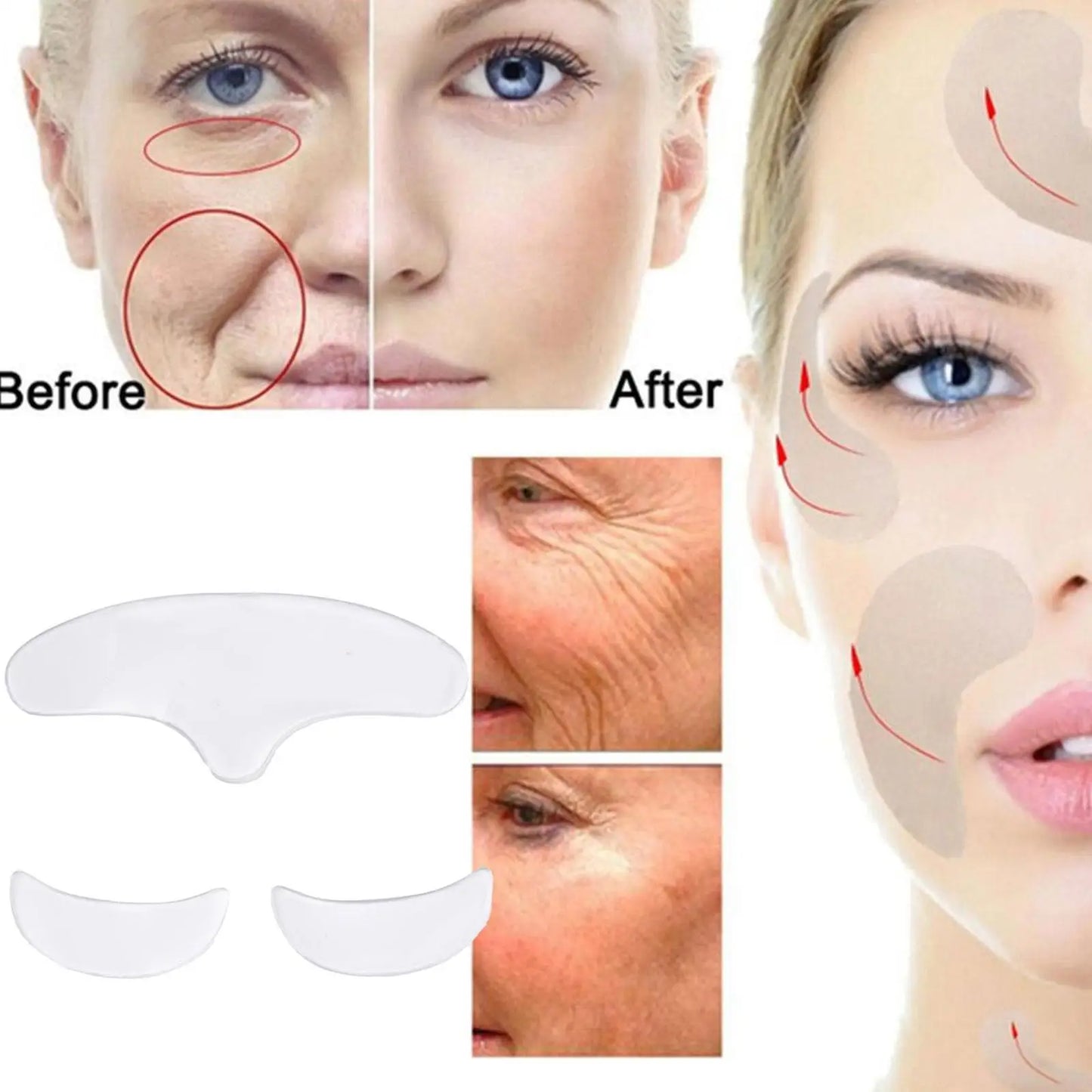 Reusable Anti Wrinkle Forehead Patch