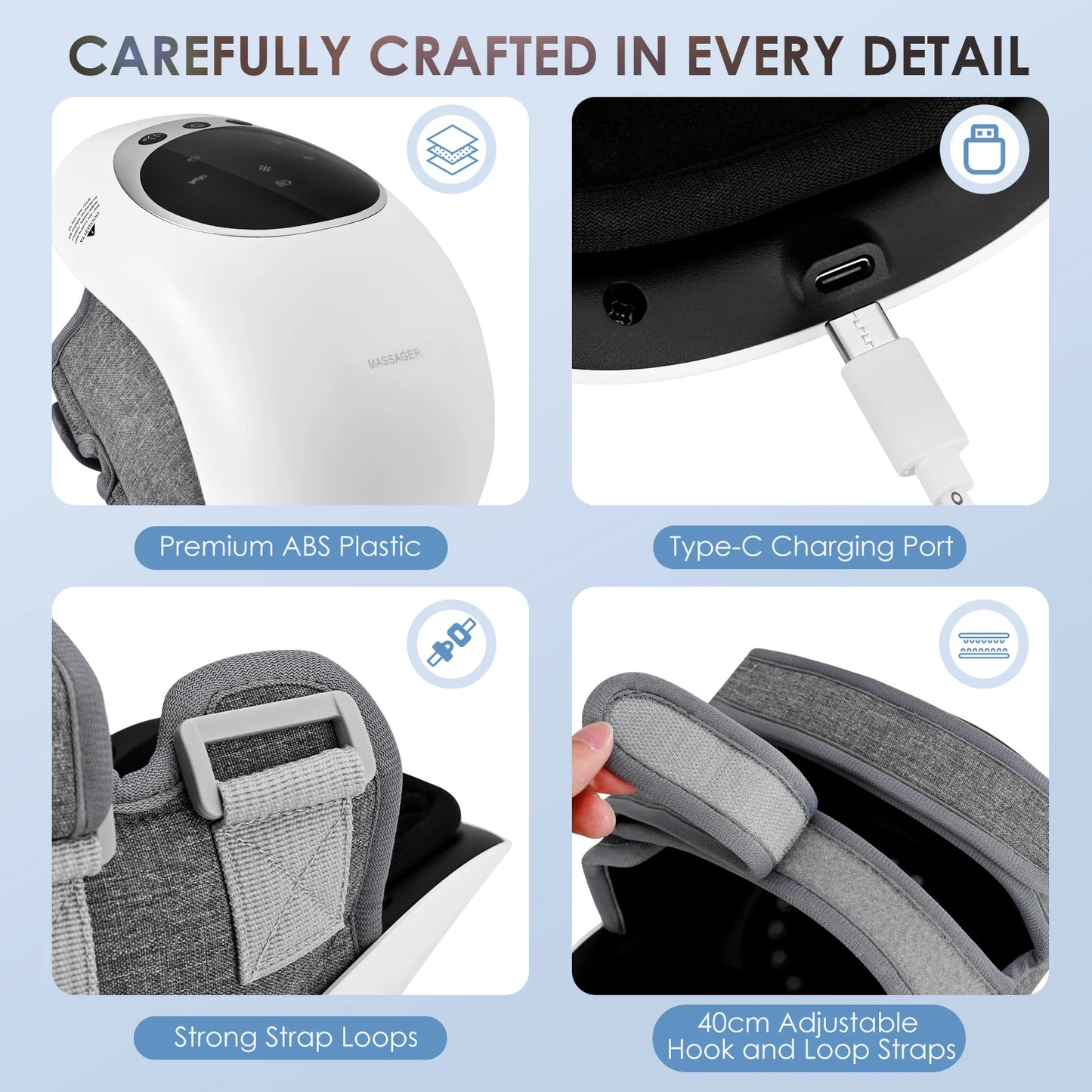 Multifunctional Smart Cordless Knee Massager