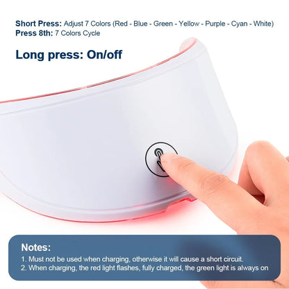 7 Colors Led Facial Mask