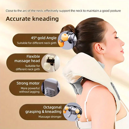 Press Kneading Neck Massage Shawl