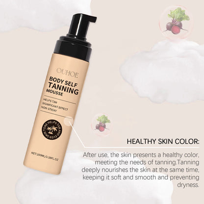 Body Self Tanning Mousse Tan Bronze