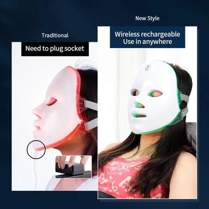 7 Colors Led Facial Mask