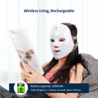 7 Colors Led Facial Mask