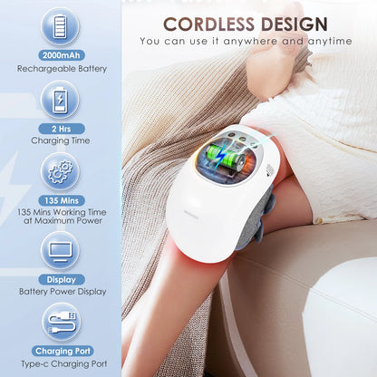 Multifunctional Smart Cordless Knee Massager